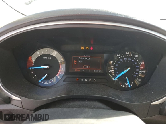 2016 Ford Fusion SE with VIN 3FA6P0HD2GR360447, listed as a Copart auction lot 50509675 with 168,876 mi miles and Salvage Title. Bid and sale history available at DreamBid. Image 9.