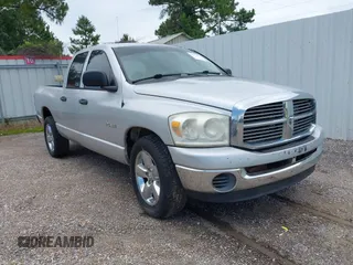 2008 Dodge 1500 SLT z VIN 1D7HA18N98S514974, wystawiony jako IAAI lot #42531492 z przebiegiem 169 056 mil mil oraz . Historia ofert i sprzedaży dostępna na DreamBid. Obrazek 1.