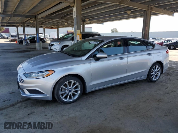 2017 Ford Fusion SE with VIN 3FA6P0HD3HR257927, listed as a Copart auction lot 52591085 with 107,443 mi miles and Clean Title. Bid and sale history available at DreamBid. Image 1.