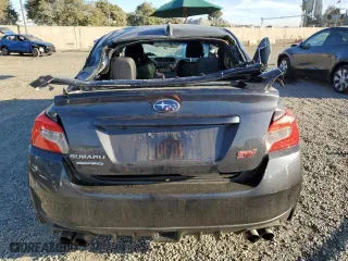 2018 Subaru WRX STI with VIN JF1VA2M6XJ9833689, listed as a Copart auction lot 42652715 with 82,554 mi miles and Salvage Title. Bid and sale history available at carsss.com. Image 6.