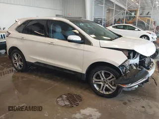 2017 Ford Edge Titanium z VIN 2FMPK3K92HBB28476, wystawiony jako IAAI lot #41077315 z przebiegiem 117 242 mil mil oraz . Historia ofert i sprzedaży dostępna na DreamBid. Obrazek 1.