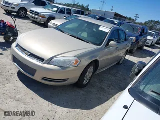 2012 Chevrolet Impala LT Fleet with VIN 2G1WG5E33C1235872, listed as a IAAI auction lot 41740980 with 1 mi miles. Bid and sale history available at carsss.com. Image 2.