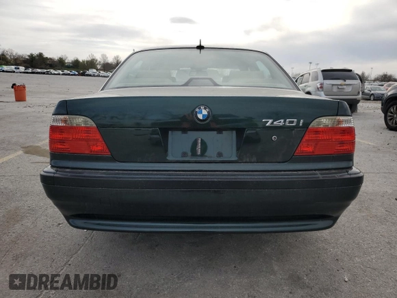 2001 BMW 7 Series 740i с VIN WBAGG83401DN86357, выставлен на аукционе Copart как лот 49689955 с пробегом Не указан миль и Списание • Salvage title. История ставок и продаж доступна на DreamBid. Изображение 7.
