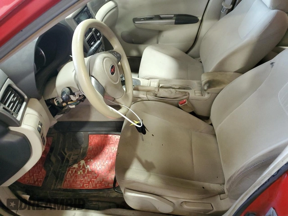 2008 Subaru Impreza i with VIN JF1GE61628H528499, listed as a Copart auction lot 59033735 with 144,836 mi miles and Salvage title. Bid and sale history available at DreamBid. Image 7.
