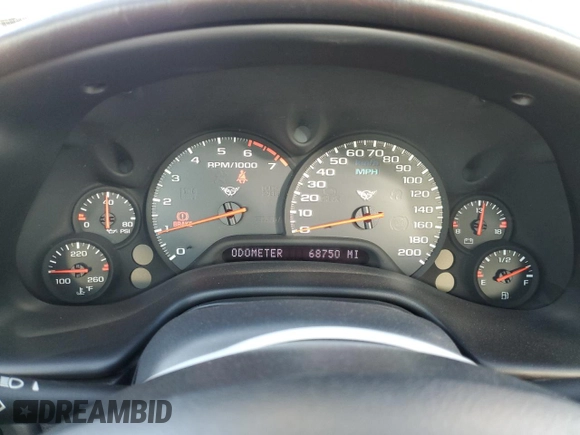1997 Chevrolet Corvette with VIN 1G1YY22G0V5106100, listed as a Copart auction lot 76898284 with 68,750 mi miles and Salvage Title. Bid and sale history available at carsss.com. Image 9.