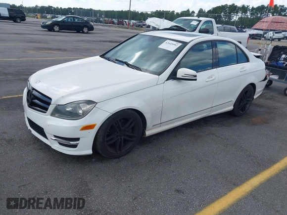 2013 Mercedes-Benz C 300 Sport with VIN WDDGF8AB8DR287316, listed as a IAAI auction lot 42645992 with 156,974 mi miles and . Bid and sale history available at DreamBid. Image 2.