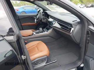 2022 Audi Q8 Premium Plus with VIN WA1EVBF18ND007050, listed as a IAAI auction lot 41863552 with 18,523 mi miles. Bid and sale history available at carsss.com. Image 5.