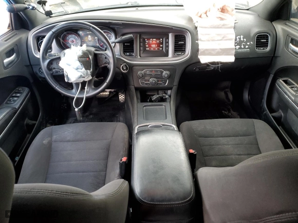 2016 Dodge Charger Police with VIN 2C3CDXKT9GH319649, listed as a Copart auction lot 46051485 with 115,256 mi miles and Salvage Title. Bid and sale history available at carsss.com. Image 8.