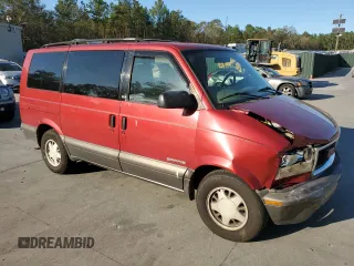 2000 GMC Safari with VIN 1GKDM19W5YB524526, listed as a Copart auction lot 74827074 with 125,817 mi miles and Salvage Title. Bid and sale history available at carsss.com. Image 4.