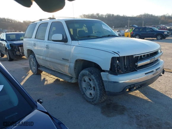 2001 Chevrolet Tahoe LS with VIN 1GNEK13T01R175168, listed as a IAAI auction lot 41419827 with 255,002 mi miles. Bid and sale history available at carsss.com. Image 1.