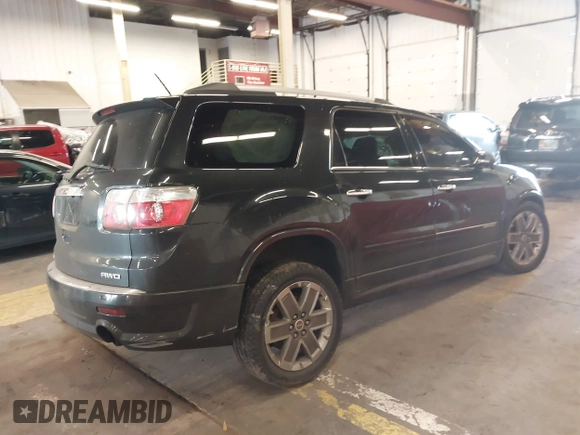 2011 GMC Acadia Denali with VIN 1GKKVTED4BJ275749, listed as a IAAI auction lot 41156654 with Not Provided miles. Bid and sale history available at carsss.com. Image 4.