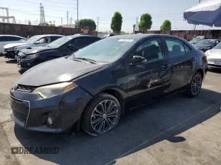 2016 Toyota Corolla L z VIN 5YFBURHE1GP547005, wystawiony jako Copart lot #59790205 z przebiegiem 186 655 mil mil oraz Szkoda całkowita • Salvage title. Historia ofert i sprzedaży dostępna na DreamBid. Obrazek 1.