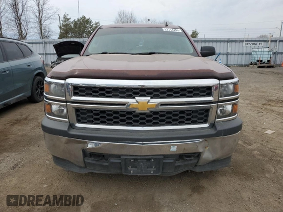 2014 Chevrolet Silverado 1500 Work Truck with VIN 1GCVKPEC2EZ392767, listed as a Copart auction lot 53114745 with 185,462 mi miles and Clean Title. Bid and sale history available at DreamBid. Image 5.