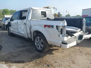 2017 Ford F-150 XL with VIN 1FTEW1EG4HFB21056, listed as a IAAI auction lot 41874618 with 135,601 mi miles. Bid and sale history available at carsss.com. Image 3.