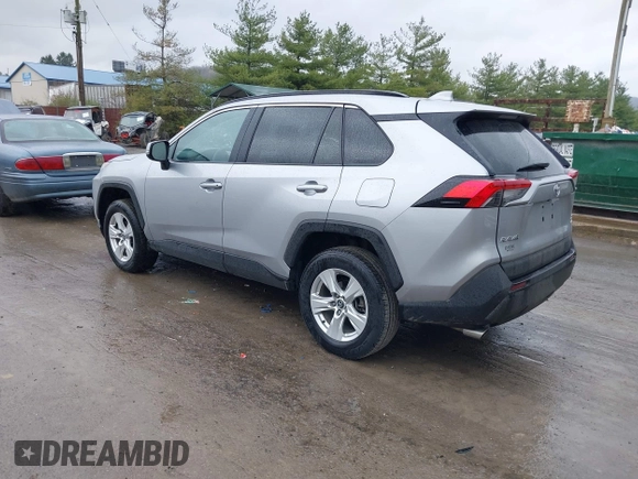 2020 Toyota RAV4 XLE with VIN 2T3P1RFV6LC123919, listed as a IAAI auction lot 42009458 with 79,836 mi miles. Bid and sale history available at carsss.com. Image 3.