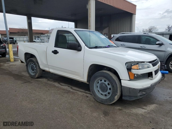 2012 Chevrolet Colorado Work Truck with VIN 1GCCSBFE4C8116622, listed as a Copart auction lot 50957455 with 0 mi miles and Salvage Title. Bid and sale history available at carsss.com. Image 4.