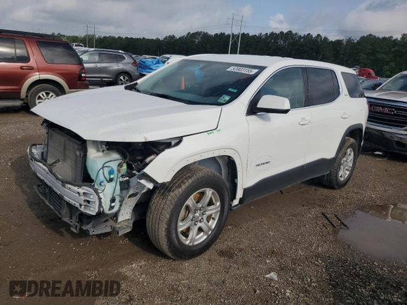 2019 GMC Acadia SLE z VIN 1GKKNKLA1KZ237030, wystawiony jako Copart lot #53903155 z przebiegiem 44 542 mil mil oraz Szkoda całkowita • Salvage title. Historia ofert i sprzedaży dostępna na DreamBid. Obrazek 1.