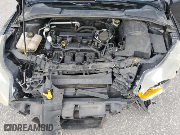 2014 Ford Focus Titanium with VIN 1FADP3J22EL221898, listed as a Copart auction lot 47867325 with 97,806 mi miles and Salvage Title. Bid and sale history available at DreamBid. Image 13.