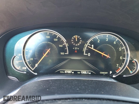 2016 BMW 7 Series 740i with VIN WBA7E2C52GG504017, listed as a Copart auction lot 78730483 with 47,097 mi miles. Bid and sale history available at carsss.com. Image 9.