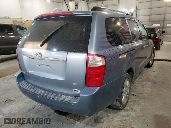 2010 Kia Sedona EX with VIN KNDMH4C34A6335333, listed as a Copart auction lot 45942243 with 358,814 mi miles and Non Repairable. Bid and sale history available at DreamBid. Image 4.