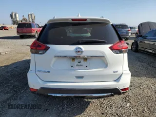 2019 Nissan Rogue SV with VIN KNMAT2MT2KP500540, listed as a Copart auction lot 53579515 with 102,746 mi miles and Salvage Title. Bid and sale history available at DreamBid. Image 6.
