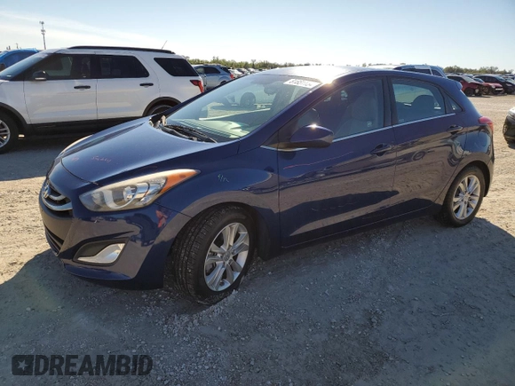 2013 Hyundai Elantra with VIN KMHD35LE3DU051449, listed as a Copart auction lot 81881154 with 123,969 mi miles and Salvage Title. Bid and sale history available at DreamBid. Image 1.