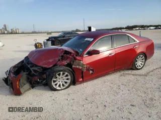 2014 Cadillac CTS Luxury RWD with VIN 1G6AR5SX8E0155133, listed as a Copart auction lot 49601595 with 37,554 mi miles and Salvage Title. Bid and sale history available at carsss.com. Image 1.