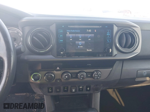 2019 Toyota Tacoma SR with VIN 3TMCZ5AN7KM251625, listed as a IAAI auction lot 42527478 with 45,689 mi miles and . Bid and sale history available at DreamBid. Image 17.