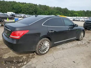 2015 Hyundai Equus Signature with VIN KMHGH4JH6FU092960, listed as a Copart auction lot 58793325 with 59,875 mi miles and Salvage title. Bid and sale history available at DreamBid. Image 3.