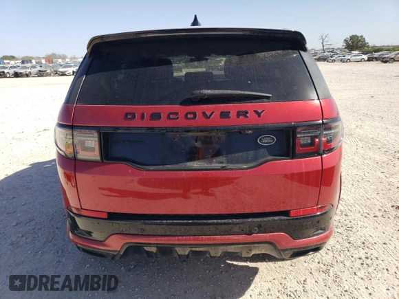 2021 Land Rover Discovery Sport SE R-Dynamic with VIN SALCL2FX5MH898468, listed as a Copart auction lot 86905244 with 47,973 mi miles and Salvage Title. Bid and sale history available at carsss.com. Image 6.