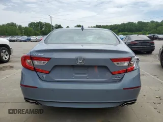 2021 Honda Accord Touring with VIN 1HGCV2F98MA001253, listed as a Copart auction lot 57621125 with 44,809 mi miles and Salvage title. Bid and sale history available at DreamBid. Image 6.