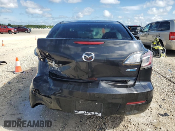 2013 Mazda Mazda3 i Sport with VIN JM1BL1U73D1780749, listed as a Copart auction lot 69944254 with 232,112 mi miles and Salvage Title. Bid and sale history available at carsss.com. Image 6.