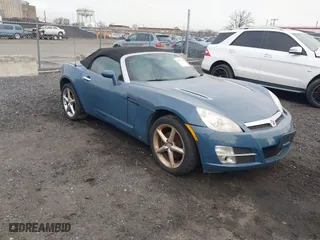 2008 Saturn Sky with VIN 1G8MB35B78Y100109, listed as a IAAI auction lot 41747341 with 128,516 mi miles. Bid and sale history available at carsss.com. Image 1.