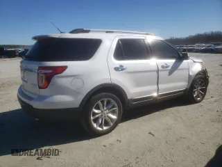2015 Ford Explorer Limited with VIN 1FM5K7F80FGA24557, listed as a Copart auction lot 48135865 with 183,794 mi miles and Salvage Title. Bid and sale history available at carsss.com. Image 3.