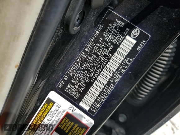 2012 Toyota Avalon with VIN 4T1BK3DB0CU447338, listed as a Copart auction lot 49911715 with 175,839 mi miles and Salvage Title. Bid and sale history available at DreamBid. Image 12.