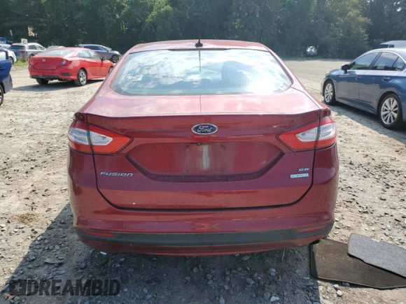 2015 Ford Fusion SE with VIN 1FA6P0HD8F5128565, listed as a Copart auction lot 65041595 with 131,490 mi miles and Clean title. Bid and sale history available at DreamBid. Image 6.