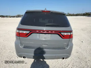 2020 Dodge Durango R/T with VIN 1C4SDHCT8LC153228, listed as a Copart auction lot 80578714 with 103,156 mi miles and Salvage title. Bid and sale history available at DreamBid. Image 6.