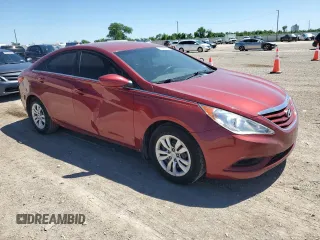 2013 Hyundai Sonata GLS with VIN 5NPEB4AC9DH586755, listed as a Copart auction lot 53889985 with 125,943 mi miles and Salvage Title. Bid and sale history available at carsss.com. Image 4.