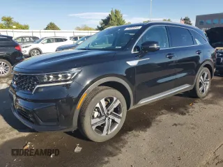2023 Kia Sorento Hybrid SX Prestige with VIN KNDRKDLG3P5219209, listed as a Copart auction lot 73968544 with 45,294 mi miles and Salvage Title. Bid and sale history available at carsss.com. Image 1.