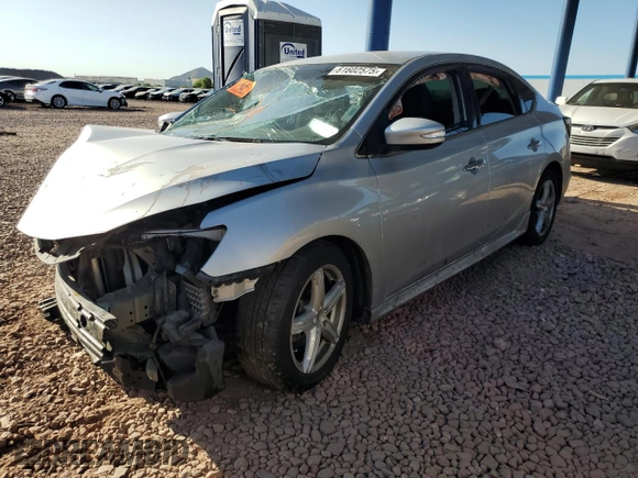 2017 Nissan Sentra S with VIN 3N1AB7AP8HY220980, listed as a Copart auction lot 61602575 with 117,729 mi miles and Salvage title. Bid and sale history available at DreamBid. Image 1.