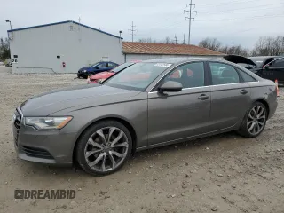 2013 Audi A6 with VIN WAUGFBFC1DN135505, listed as a Copart auction lot 82042584 with 172,874 mi miles and Salvage title. Bid and sale history available at DreamBid. Image 1.