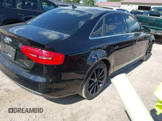2014 Audi A4 Premium Plus with VIN WAUFFAFL8EA009723, listed as a IAAI auction lot 42651671 with 182,280 mi miles and . Bid and sale history available at DreamBid. Image 4.
