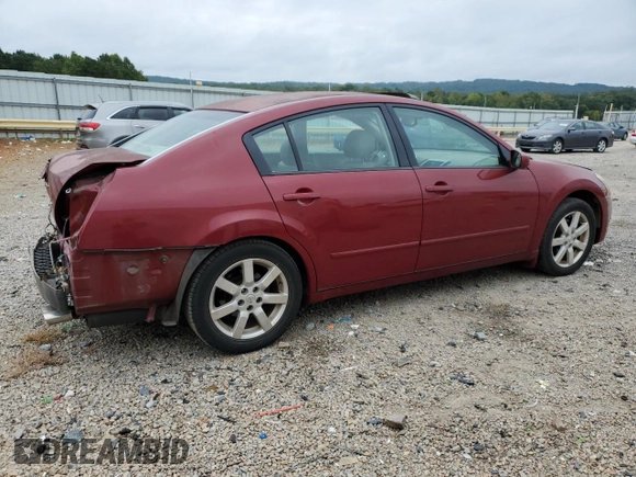 2004 Nissan Maxima SE with VIN 1N4BA41E54C913435, listed as a Copart auction lot 69258554 with 188,215 mi miles and Clean Title. Bid and sale history available at carsss.com. Image 3.