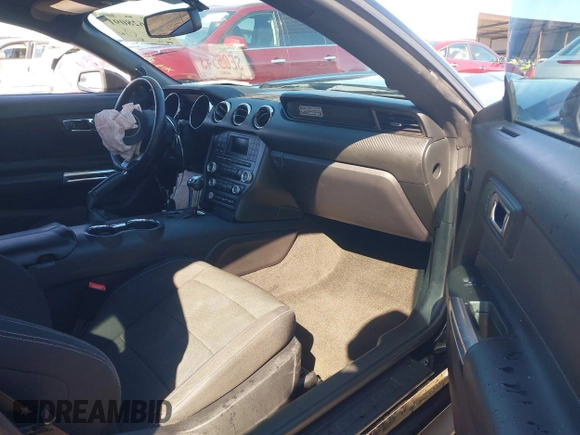 2015 Ford Mustang V6 with VIN 1FA6P8AM3F5379843, listed as a IAAI auction lot 41628091 with 88,272 mi miles and . Bid and sale history available at DreamBid. Image 5.
