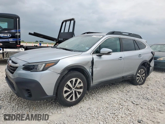2020 Subaru Outback Premium with VIN 4S4BTACC6L3236954, listed as a Copart auction lot 57164495 with 32,734 mi miles and Salvage title. Bid and sale history available at DreamBid. Image 1.
