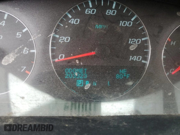 2014 Chevrolet Impala LT with VIN 2G1WB5E33E1165713, listed as a Copart auction lot 60591585 with 203,323 mi miles and Salvage title. Bid and sale history available at DreamBid. Image 9.
