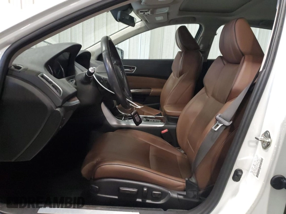 2018 Acura TLX w/Advance Pkg with VIN 19UUB3F73JA002016, listed as a Copart auction lot 71093174 with 52,334 mi miles and Salvage Title. Bid and sale history available at carsss.com. Image 7.