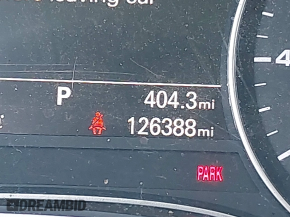 2017 Audi A6 Premium Plus with VIN WAUG8AFC6HN074016, listed as a IAAI auction lot 40417161 with 126,388 mi miles. Bid and sale history available at carsss.com. Image 16.