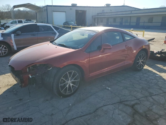 2011 Mitsubishi Eclipse GS with VIN 4A31K5DF6BE003434, listed as a Copart auction lot 85748274 with 116546 miles and Salvage Title. Bid and sale history available at carsss.com. Image 1.