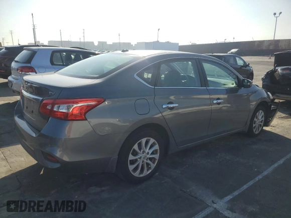 2019 Nissan Sentra S with VIN 3N1AB7AP5KY248825, listed as a Copart auction lot 46333375 with 38,312 mi miles and Salvage Title. Bid and sale history available at carsss.com. Image 3.